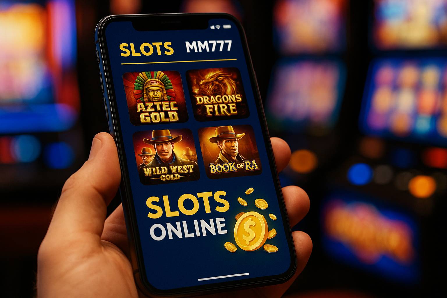 Jogos de Slot no Casino Online MM777