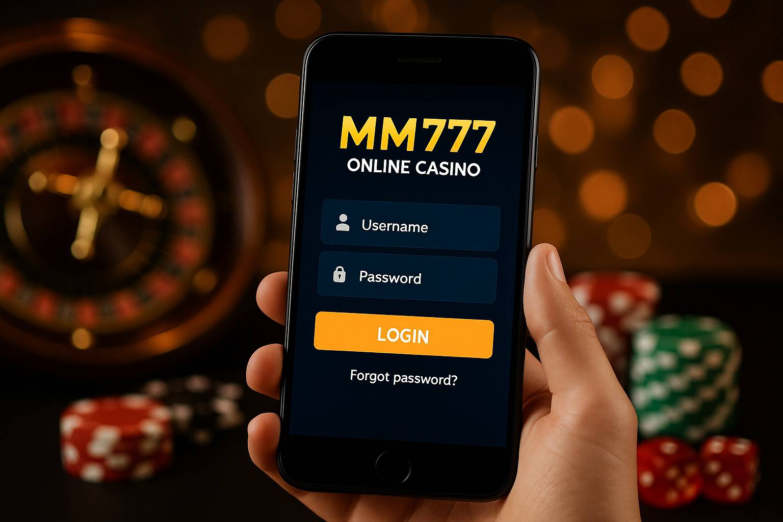Login no Cassino MM777