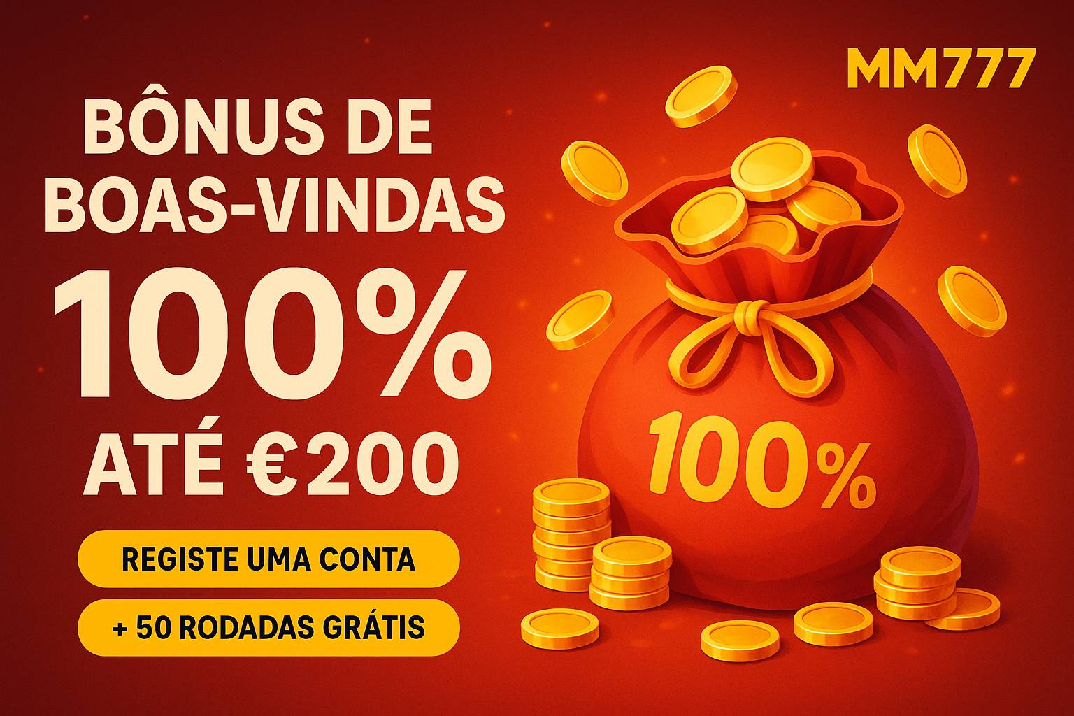 Criar uma nova Conta no plataforma MM777